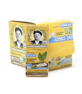 Πιπάκι του παππού 42902-240 REGULAR 8mm ΜΕ ΦΥΣΙΚΗ ΓΛΥΚΟΡΙΖΑ 12 πίπες (κουτί των 20τεμ)