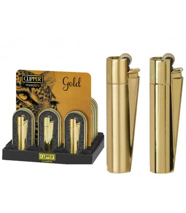CLIPPER GOLD CMP11R METAL ΑΝΑΠΤΗΡΑΣ ΜΕ ΠΕΤΡΑ ΜΕΤΑΛΛΙΚΟΣ