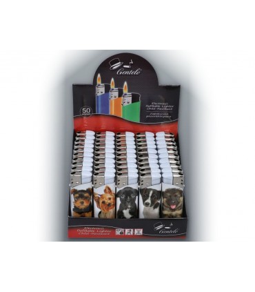 ΑΝΑΠΤΗΡΑΣ GENTELO CUTE DOGS ΗΛΕΚΤΡΟΝΙΚΟΣ 8cm ΜΕΓΑΛΟΣ 662-2414 ΚΟΥΤΙ 50 ΤΕΜ