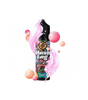 HASHTAG FLAVORSHOTS BUBBLEGUM MADNESS 20 Shake and Vape 12/60ML (τσιχλόφουσκα)