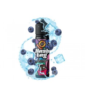 HASHTAG FLAVORSHOTS BLUEBERRY BLIZZARD ICE 21 Shake and Vape 12/60ML (βατόμουρα με πάγο)