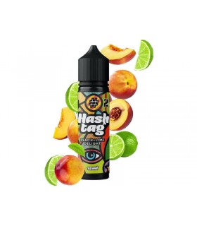HASHTAG FLAVORSHOTS PEACH AND LIME DELIGHT  24 Shake and Vape 12/60ML (ροδάκινο  και λάιμ)