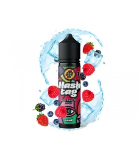 HASHTAG FLAVORSHOTS RED FRUITS KICK 10 Shake and Vape 12/60ML (κόκκινα φρούτα με πάγο)