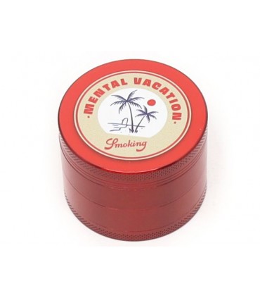 Τρίφτης καπνού SMOKING MENTAL VACATION 4 PARTS METAL GRINDER 50mm 021832