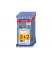 WET HANKIES Antibacterial 2+2 ΔΩΡΟ Υγρά αντιβακτηριδιακά μαντηλάκια χεριών (4*15τμχ)