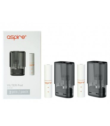 Ανταλλακτικό VILTER  Pod with Mesh Coil 0.8ohm 2ml (2 ανταλλακτικά) by Aspire