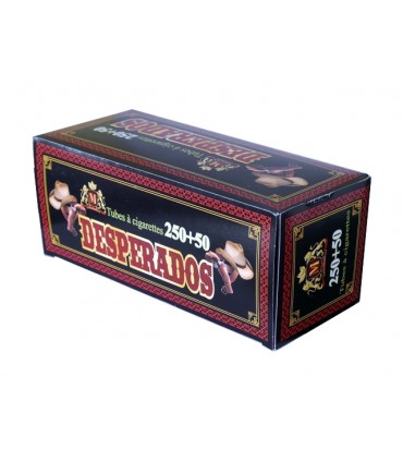 Τσιγαροσωλήνες Desperados Tubes των 300 -άδεια τσιγάρα - 1 Πακέτο