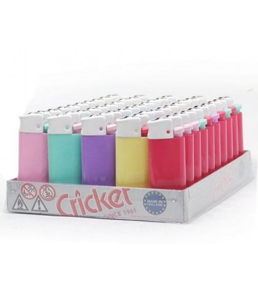 Αναπτήρας Cricket MINI Pastel, κουτί 50 τεμαχίων 0037