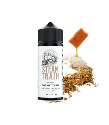 STEAMTRAIN Flavour Shot ONE WAY TICKET 24ml / 120ml (καπνικό με καραμέλα)