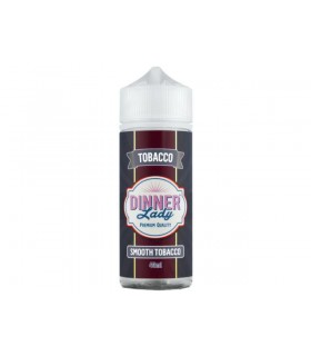 DINNER LADY FLAVOUR SHOT MIX AND SHAKE SMOOTH TOBACCO 40/120ml (ήπιο καπνικό) μίξη με VG