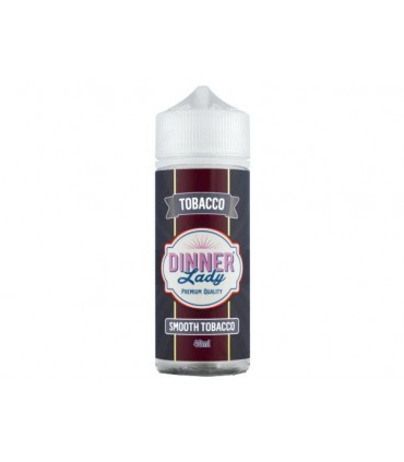 DINNER LADY FLAVOUR SHOT MIX AND SHAKE SMOOTH TOBACCO 40/120ml (ήπιο καπνικό) μίξη με VG