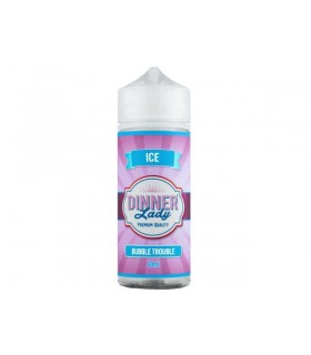 DINNER LADY FLAVOUR SHOT MIX AND SHAKE BUBBLE TROUBLE 40/120ml (τσιχλόφουσκα) μίξη με VG