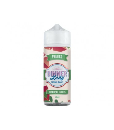 DINNER LADY FLAVOUR SHOT MIX AND SHAKE TROPICAL FRUITS 40/120ml (γκουάβα, ανανάς και κρέμα) μίξη με VG