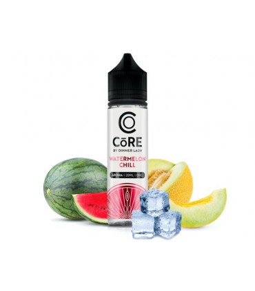 DINNER LADY CORE FLAVOUR SHOT WATERMELON CHILL 20/60ml (καρπούζι και πεπόνι)
