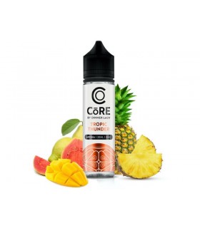 DINNER LADY CORE FLAVOUR SHOT TROPIC THUNDER 20/60ml (ανανά, μάνγκο και γκουάβα)