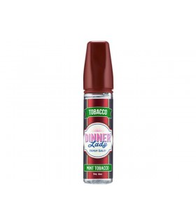 DINNER LADY FLAVOUR SHOT TOBACCO RANGE  MINT TOBACCO  20/60ml (καπνικό με μέντα) μίξη με VG