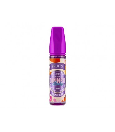 DINNER LADY FLAVOUR SHOT FRUITS RANGE PURPLE RAIN  20/60ml (μύρτιλο, βατόμουρο και λεμόνι) μίξη με VG