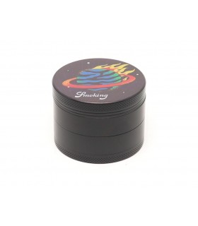 Τρίφτης καπνού SMOKING PLANET 4 PARTS METAL GRINDER 50mm 023126