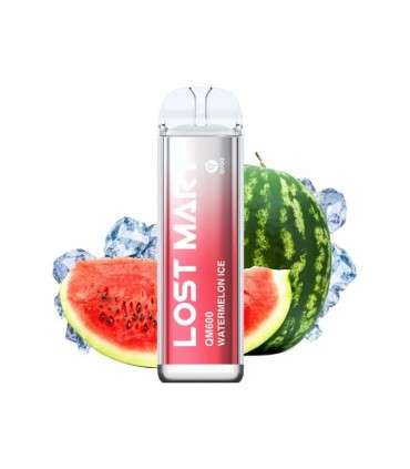 Ηλεκτρονικό τσιγάρο μιας χρήσης LOST MARY QM 600 2ml WATERMELON ICE 20mg (καρπούζι με πάγο)