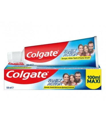 ΟΔΟΝΤΟΚΡΕΜΑ COLGATE FAMILY ACTION 100ml MAXI