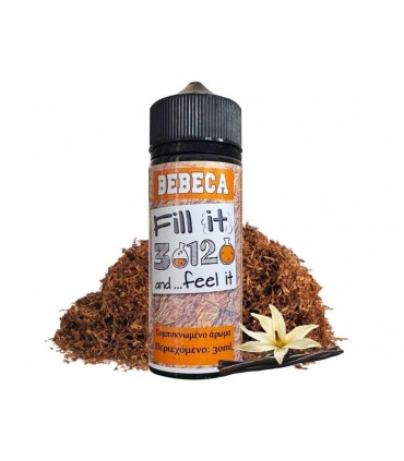 Atmos Lab BEBECA Fill it & Feel it Shake and Vape 30/120ML (καπνικό)