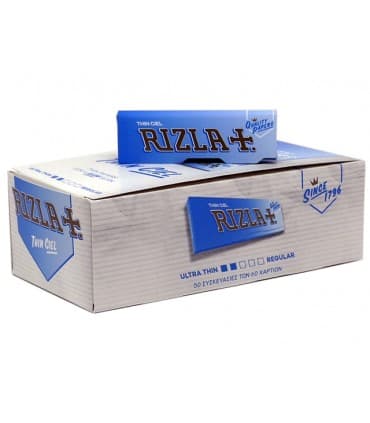 Χαρτάκια RIZLA CIEL 60 φύλλων ΣΙΕΛ (κουτί 50 τεμαχίων)
