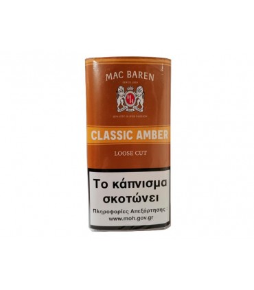 Καπνός πίπας MAC BAREN Classic Amber Loose Cut 40g