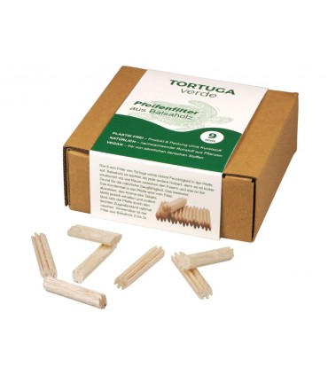 TORTUGA VERDE 9mm Pipe Filters 110 ΦΙΛΤΡΑ ΠΙΠΑΣ ΚΑΠΝΟΥ 99101621