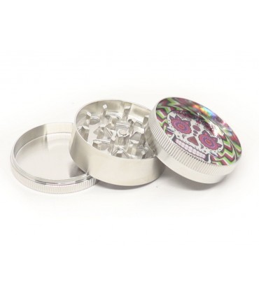 Τρίφτης καπνού MADO SKULL F Metal Grinder 661-2229 - 3 parts 50mm