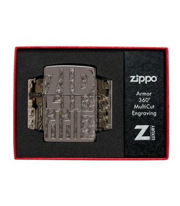 Αναπτήρας ZIPPO 46312 ARMOR ZIPPO LOGOS DESIGN