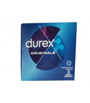 DUREX ORIGINALS (3 ΠΡΟΦΥΛΑΚΤΙΚΑ) ΜΕ ΛΙΠΑΝΤΙΚΟ