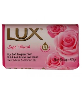 ΣΑΠΟΥΝΙ LUX Soft Touch French Rose And Almond Oil 80gr