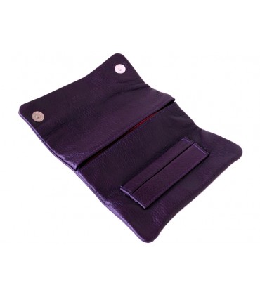 Καπνοθήκη δερμάτινη Σέρτικο 8000 μωβ