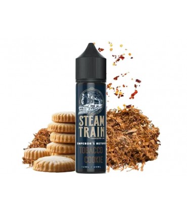 STEAMTRAIN TIMEKEEPER LINE Flavour Shot  EMPERORS RETURN  TOBACCO COOKIE  12ml / 60ml (καπνικό με μπισκότο)