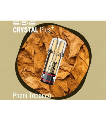 CRYSTAL PLUS POD 2ml PHANI TOBACCO 20mg νικ. Ανταλλακτικό (καπνικό)