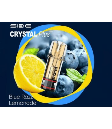 CRYSTAL PLUS POD 2ml BLUE RAZZ LEMONADE 20mg νικ. Ανταλλακτικό (βατόμουρα και λεμόνι)