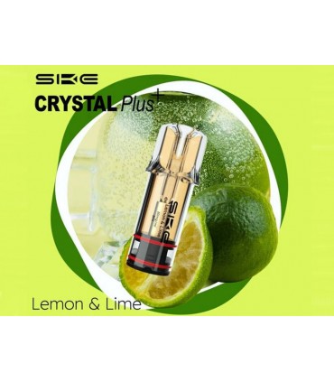 CRYSTAL PLUS POD 2ml LEMON LIME 20mg νικ. Ανταλλακτικό (λεμόνι με λάιμ)