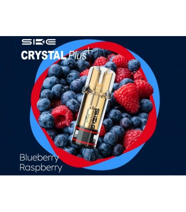 CRYSTAL PLUS POD 2ml BLUEBERRY RASPBERRY 20mg νικ. Ανταλλακτικό (βατόμουρα)