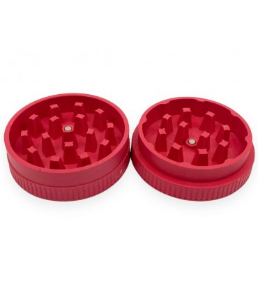 THE BULLDOG ECO PLANT GRINDER 55mm RED 2 parts 038680