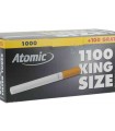 Τσιγαροσωλήνες Atomic King Size Filter Tubes των 1100 - άδεια τσιγάρα - 1 Πακέτο