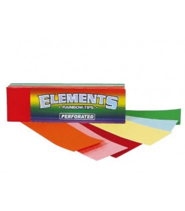 ELEMENTS RAINBOW PERFORATED 50 (ΣΠΑΣΤΕΣ ΧΡΩΜΑΤΙΣΤΕΣ ΤΖΙΒΑΝΕΣ)