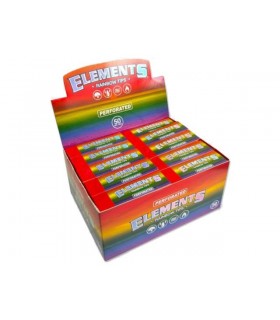 ELEMENTS RAINBOW PERFORATED 50 (ΣΠΑΣΤΕΣ ΧΡΩΜΑΤΙΣΤΕΣ ΤΖΙΒΑΝΕΣ) ΚΟΥΤΙ 50 ΤΕΜ