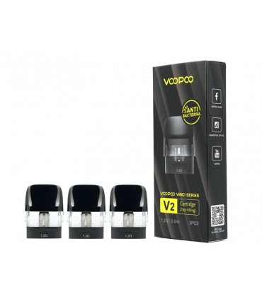 VooPoo DRAG NANO 2 Pod 2ml with coil 1.2ohm (3 ανταλλακτικά)