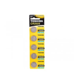 TOSHIBA CR2025 LITHIUM 3V (5 ΜΠΑΤΑΡΙΕΣ)