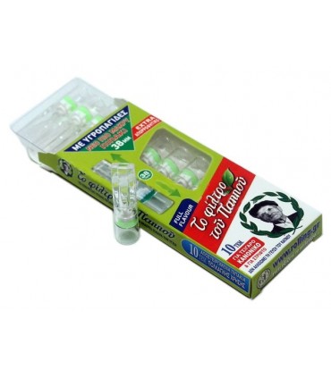 Πιπάκια τσιγάρου Του Παππού 42902-016 Regular 8mm ΜΕ ΥΓΡΟΠΑΓΙΔΕΣ 10 - 1 Πακετάκι