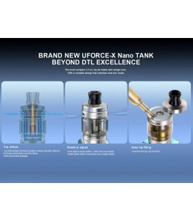 VINCI SPARK 100w with UFORCE-X NANO TANK 4.5ml KIT by Voopoo