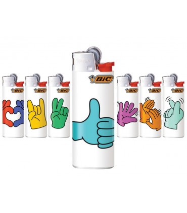 Bic Mini HAND GESTURE J25 (8 Αναπτήρες)