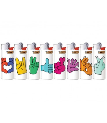 Bic Mini HAND GESTURE J25 (8 Αναπτήρες)