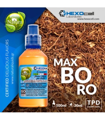 NATURA MIX SHAKE VAPE MAXBORO 30/60ML (καπνικό)
