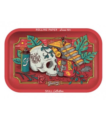Δίσκος Στριφτού SMOKING No2 TEMPUS FUGIT  LARGE Rolling Tray